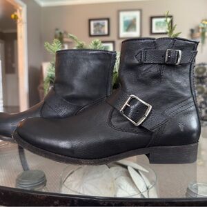 Frye • Leather Moto Boot
